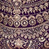 Purple Tissue Lehenga with Stone Work